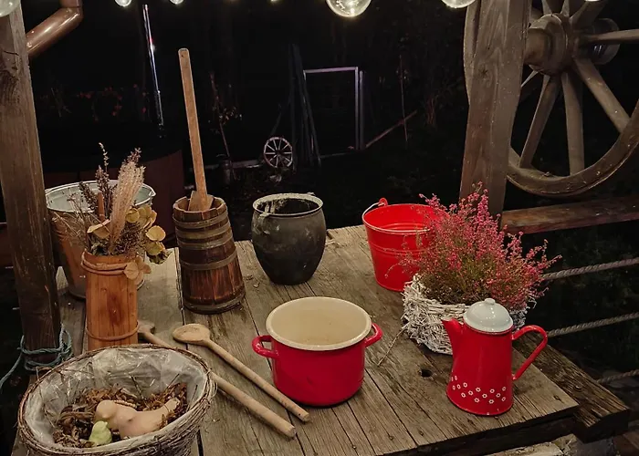 Дом отдыха Sielanka, Wyjatkowy Dom, Jacuzzi